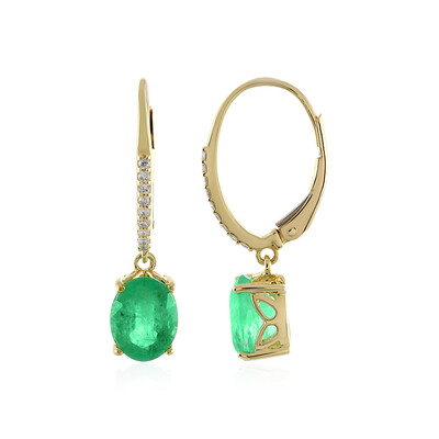 Orecchini in oro con Smeraldo Etiope (AMAYANI)