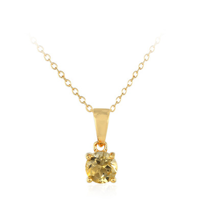 Collana in argento con Citrino