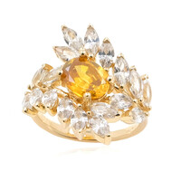 Anello in oro con Sfalerite (de Melo)