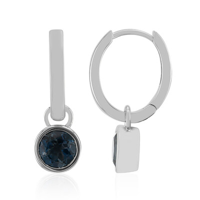 Orecchini in argento con Topazio Blu Londra (Pallanova)