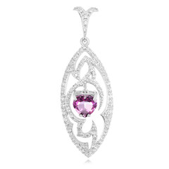 Ciondolo in argento con Topazio Grape
