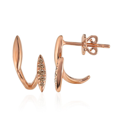 Orecchini in oro con Diamante Rose de France SI1 di Argyle (Annette)