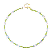 Collana in argento con Peridoto