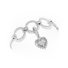 Bracciale in argento con Zircone (Dallas Prince Designs)
