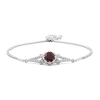 Bracciale in argento con Rodolite (Remy Rotenier)