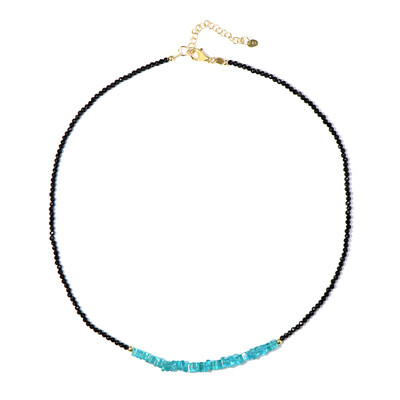 Collana in argento con Apatite Blu