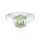 Anello in argento con Ametista Verde