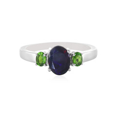 Anello in argento con Opale Mezezo
