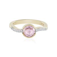 Anello in argento con Kunzite