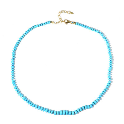 Collana in argento con Turchese Sleeping Beauty (Adela Silber)