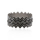 Anello in argento con Diamante Nero