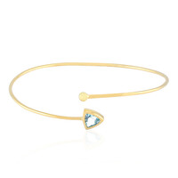 Bracciale in argento con Topazio Blu Cielo