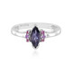 Anello in argento con Iolite