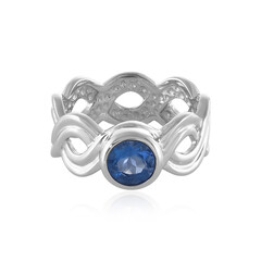 Anello in argento con Fluorite Cangiante