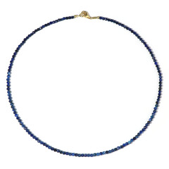 Collana in argento con Cianite del Nepal