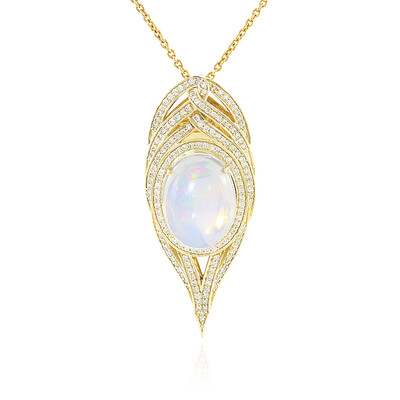 Collana in oro con Opale di Welo AAA (de Melo)