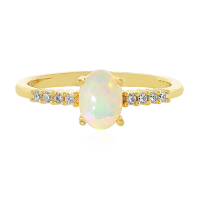 Anello in argento con Opale di Welo