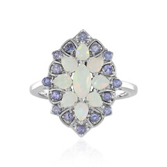 Anello in argento con Opale di Welo