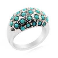 Anello in argento con Turchese Campitos (Anne Bever)