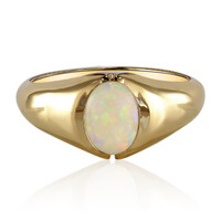 Anello in oro con Opale di Coober Pedy (Mark Tremonti)