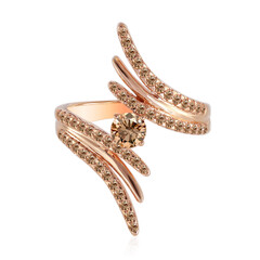 Anello in oro con Diamante Rose de France VS1 di Argyle