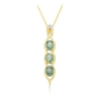 Collana in oro con Zaffiro (non riscaldato) (AMAYANI)