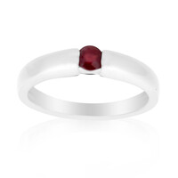 Anello in argento con Rubino