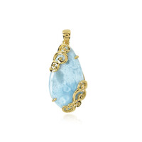 Ciondolo in argento con Larimar