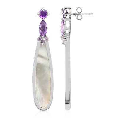 Orecchini in argento con Madreperla