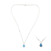 Collana in argento con Topazio Marambaia