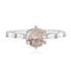 Anello in oro con Morganite Brasiliana