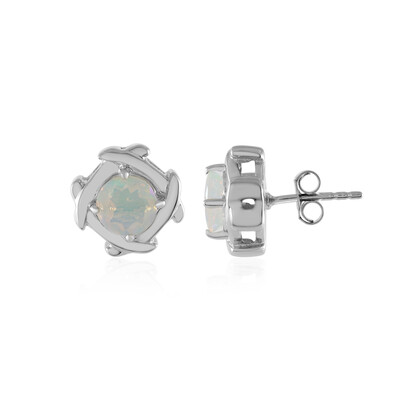 Orecchini in argento con Opale di Welo