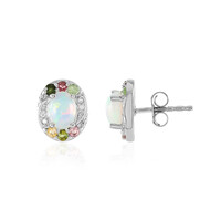 Orecchini in argento con Opale di Welo