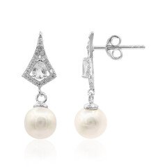 Orecchini in argento con Perla di Acqua Dolce