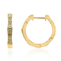 Orecchini in oro con Diamante Fancy SI2 (CIRARI)