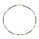 Collana in argento con Spinello Nero