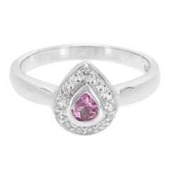 Anello in argento con Rodolite