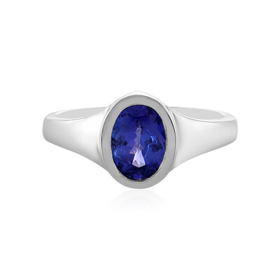 Anello in argento con Tanzanite