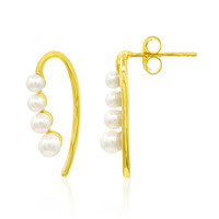 Orecchini in argento con Perla di Acqua Dolce