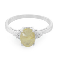 Anello in argento con Quarzo Rutilato