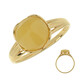 Anello in argento con Ambra Baltica (dagen)