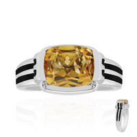 Anello in argento con Citrino (Remy Rotenier)
