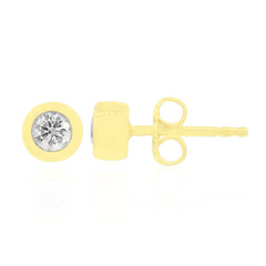Orecchini in argento con Diamante I2