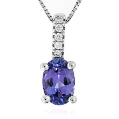 Collana in oro con Tanzanite