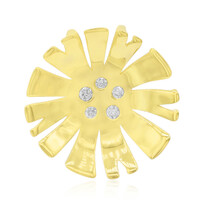 Ciondolo in argento con Diamante I1 (G)