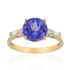 Anello in oro con Tanzanite AAA (CIRARI)