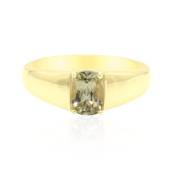 Anello in oro con Diasporo cangiante (Tenner Diniz)