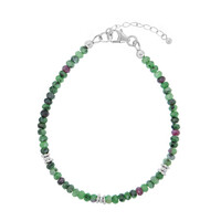 Bracciale in argento con Rubino Zoisite