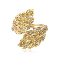 Anello in oro con Diamante Fancy SI2 (CIRARI)