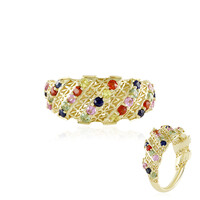 Anello in oro con Zaffiro Blu (Ornaments by de Melo)
